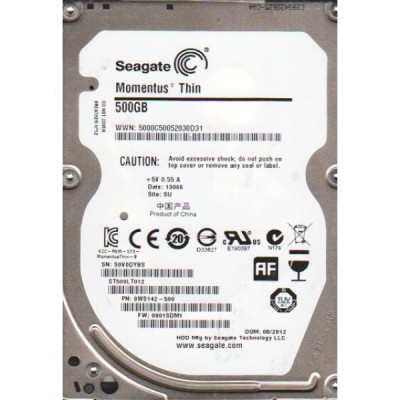 2.5P 500GB SATA 16MB 540