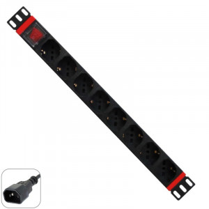 MULTIPRESA RACK 19" 8 PR