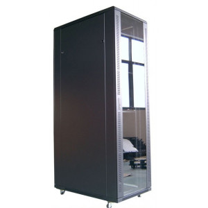 19" standard rack metal cabinet 42U 600X1000MM, unassembled, 1st part of 3 (top, bottom, shelves)