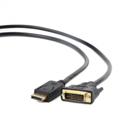DisplayPort to DVI adapter cable, 1 m